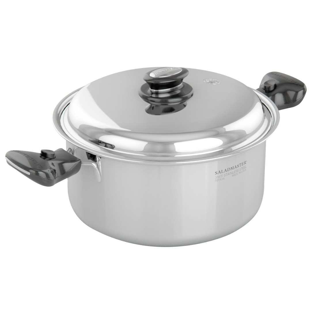 Saladmaster 7QT 両手鍋 316Ti ステンレス Saladmaster 7 Qt. Roaster — Amazing Enterprise, LLC